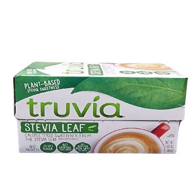 TRUVIA NATURAL SWEETENER CAJITA 12X40UNID